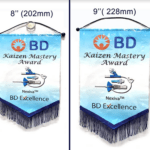 2 size Pennant Flag, Custom Pennant Flag Singapore, Custom Pennant Singapore, Pennant Flag Singapore, Flag Printing Singapore, thesilkscreenprinting.com