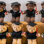 Bear square hat6, Custom Bear Soft Toy Singapore, thesilkscreenprinting.com