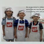 Children Apron, custom apron printing singapore, thesilkscreenprinting.com