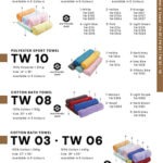 TW01-10, Custom Towel Embroidery & Printing in Singapore, Custom Towel Singapore