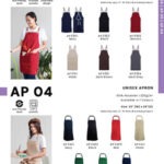 AP05 & AP04, Apron Printing Singapore, Apron Custom Made Singapore, Apron Singapore, thesilkscreenprinting.com