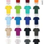 CT71 various colours, Cotton Short Sleeve Shirts Singapore, Custom Short Sleeve T Shirts Singapore, thesilkscreenprinting.com