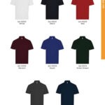 QD100 various colours, Polo T-shirts singapore